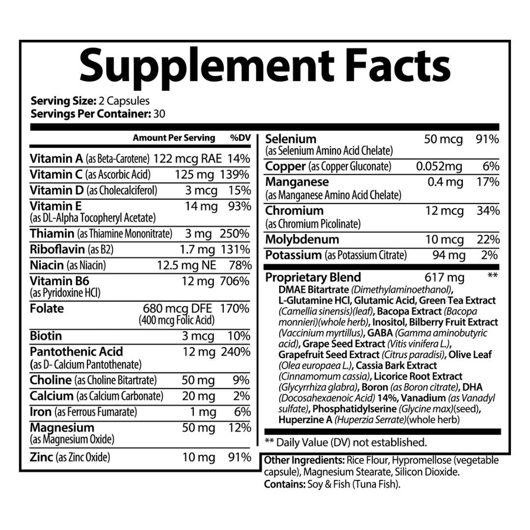 NeuroFocus - 60 Capsules