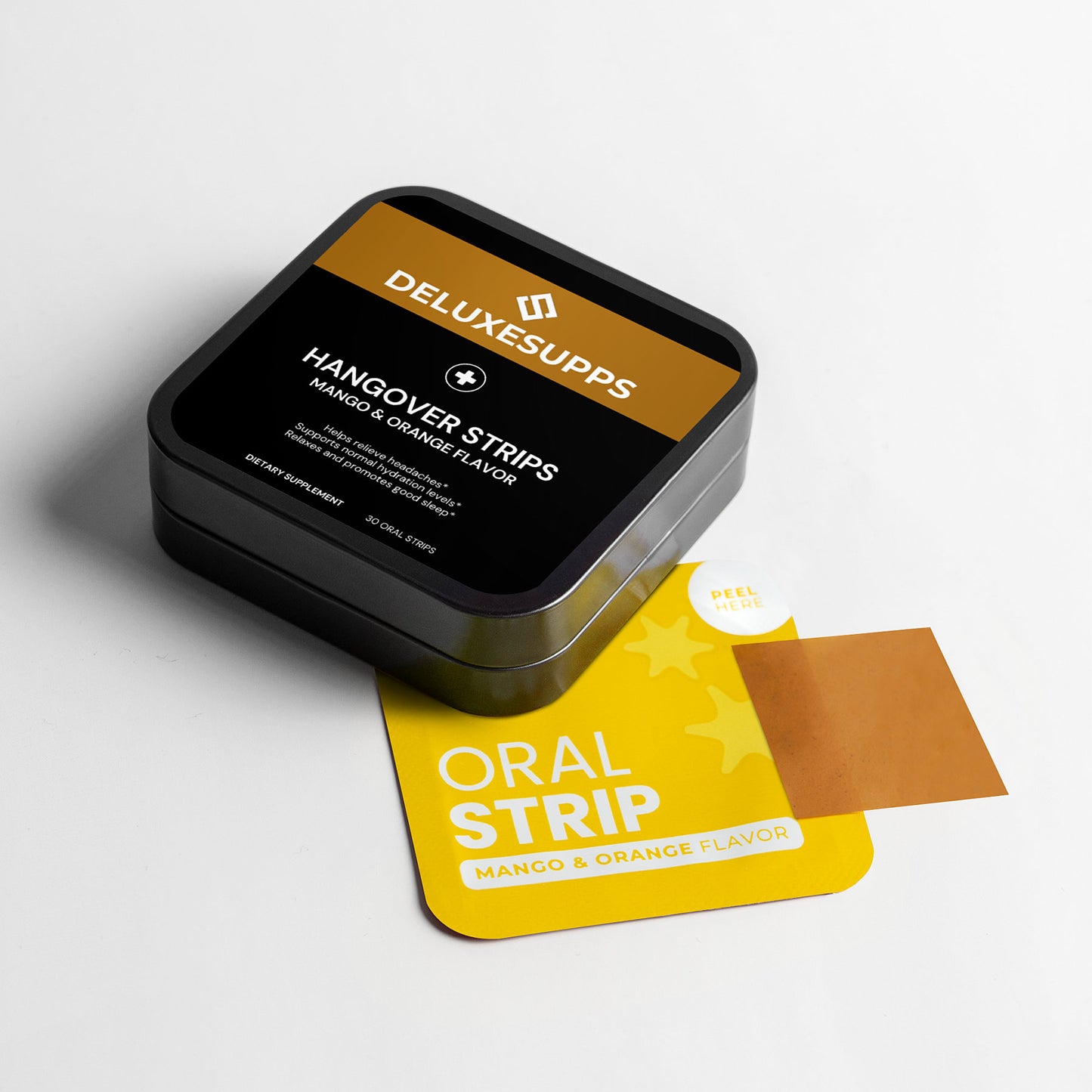 Hangover Strips (Mango-Orange Flavor) - 30 Strips