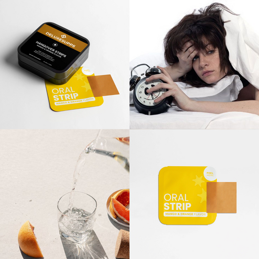 Hangover Strips (Mango-Orange Flavor) - 30 Strips