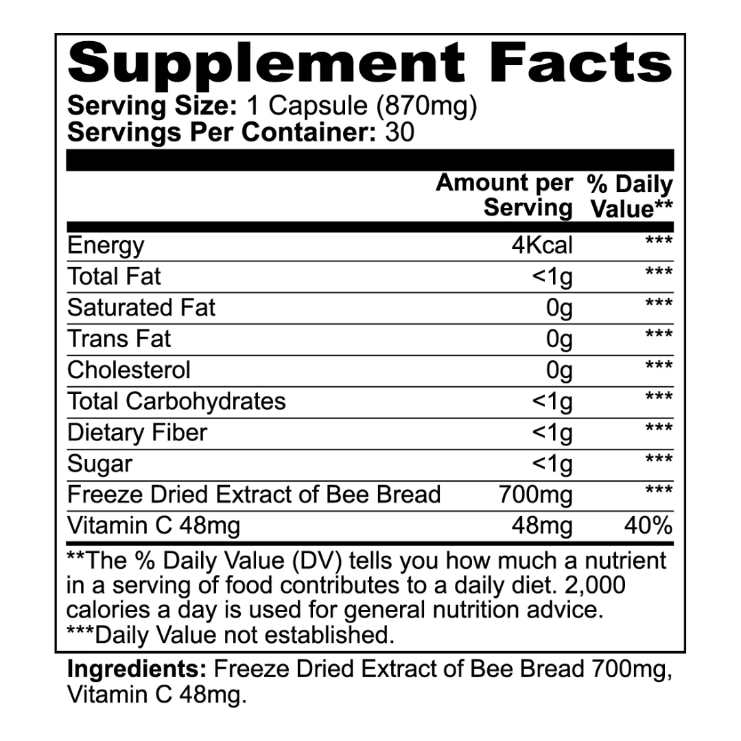 Bee Elixir - 30 Capsules