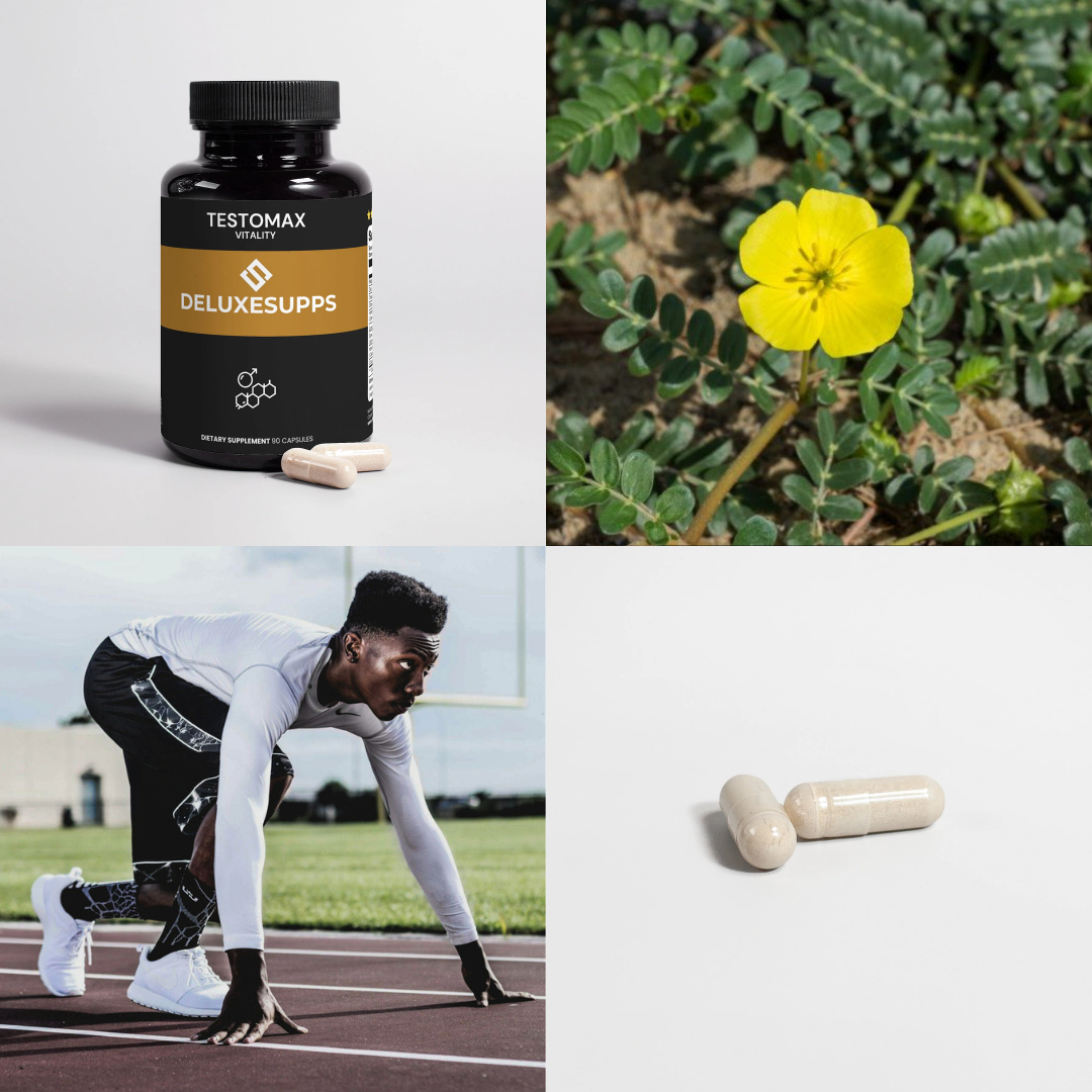 natural testosterone booster bottle