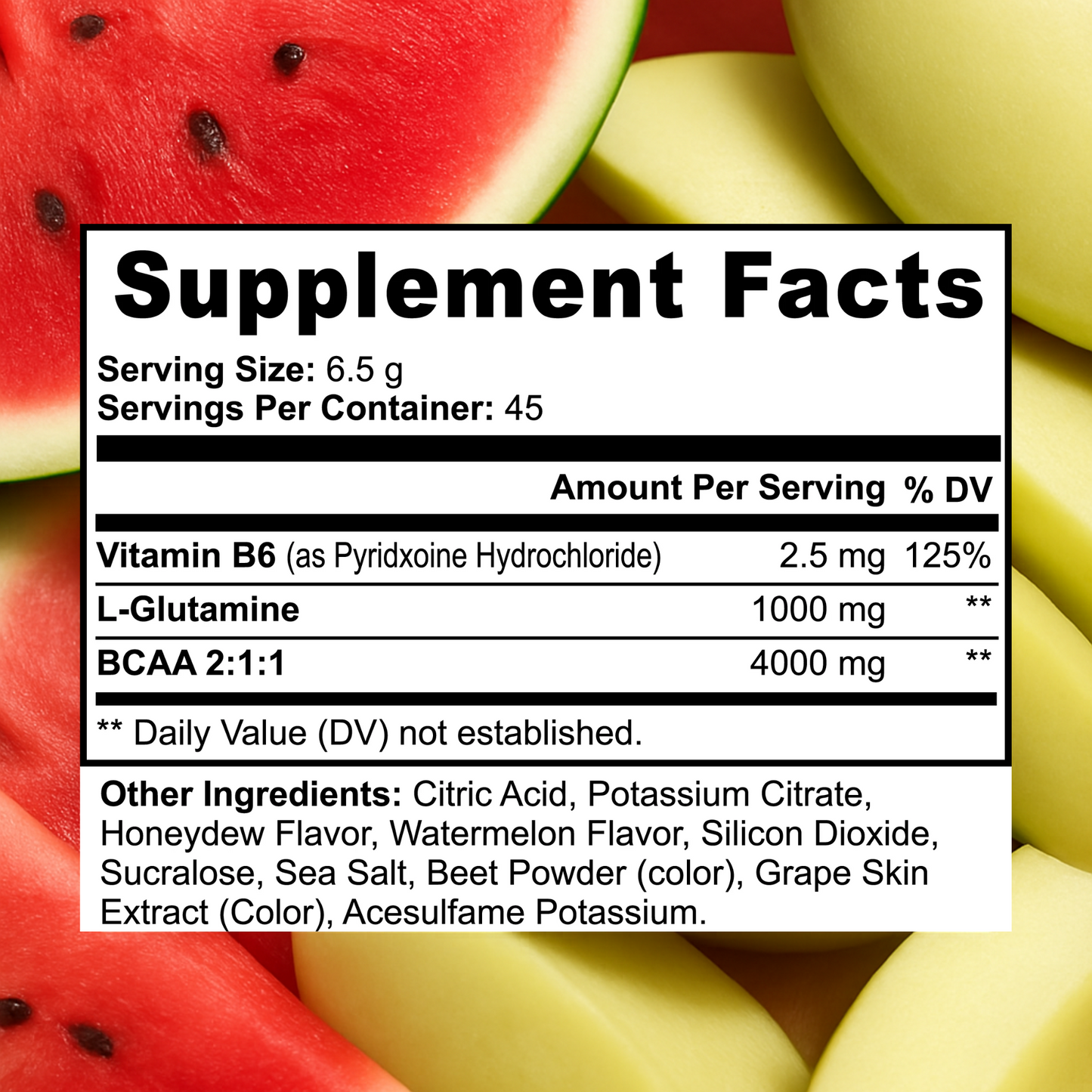 BCAA (Honeydew/Watermelon) - 292g