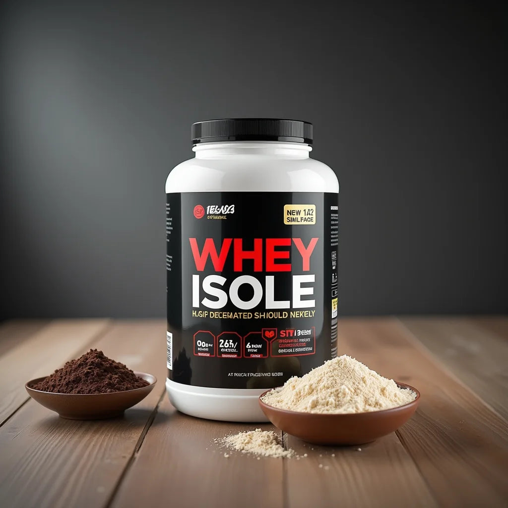Whey Protein Isolate Powder - Whey Protein Isolate Powder for Lean Muscle and Recovery