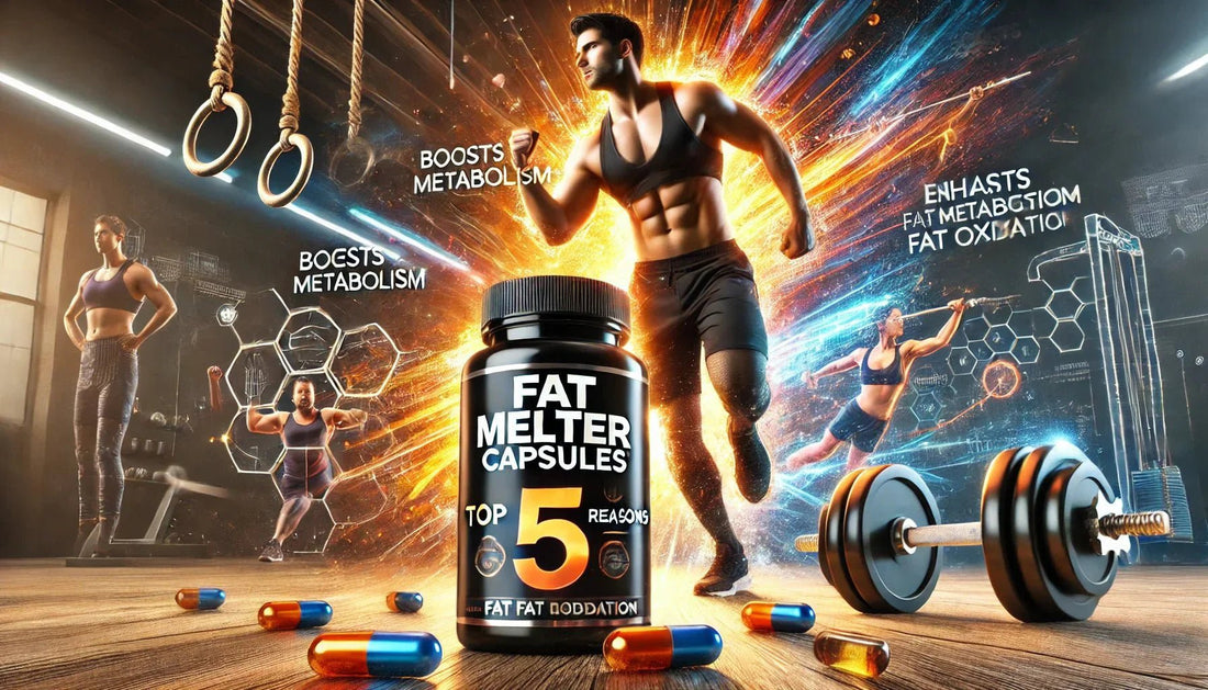 Top 5 Reasons to Include FAT MELTER Capsules in Your Fitness Routine - Deluxesupps