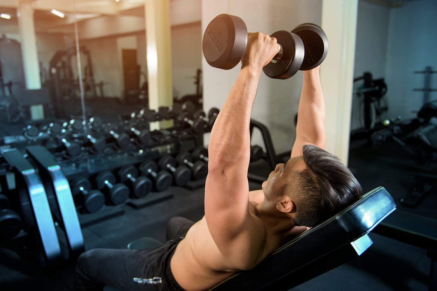 men in gym