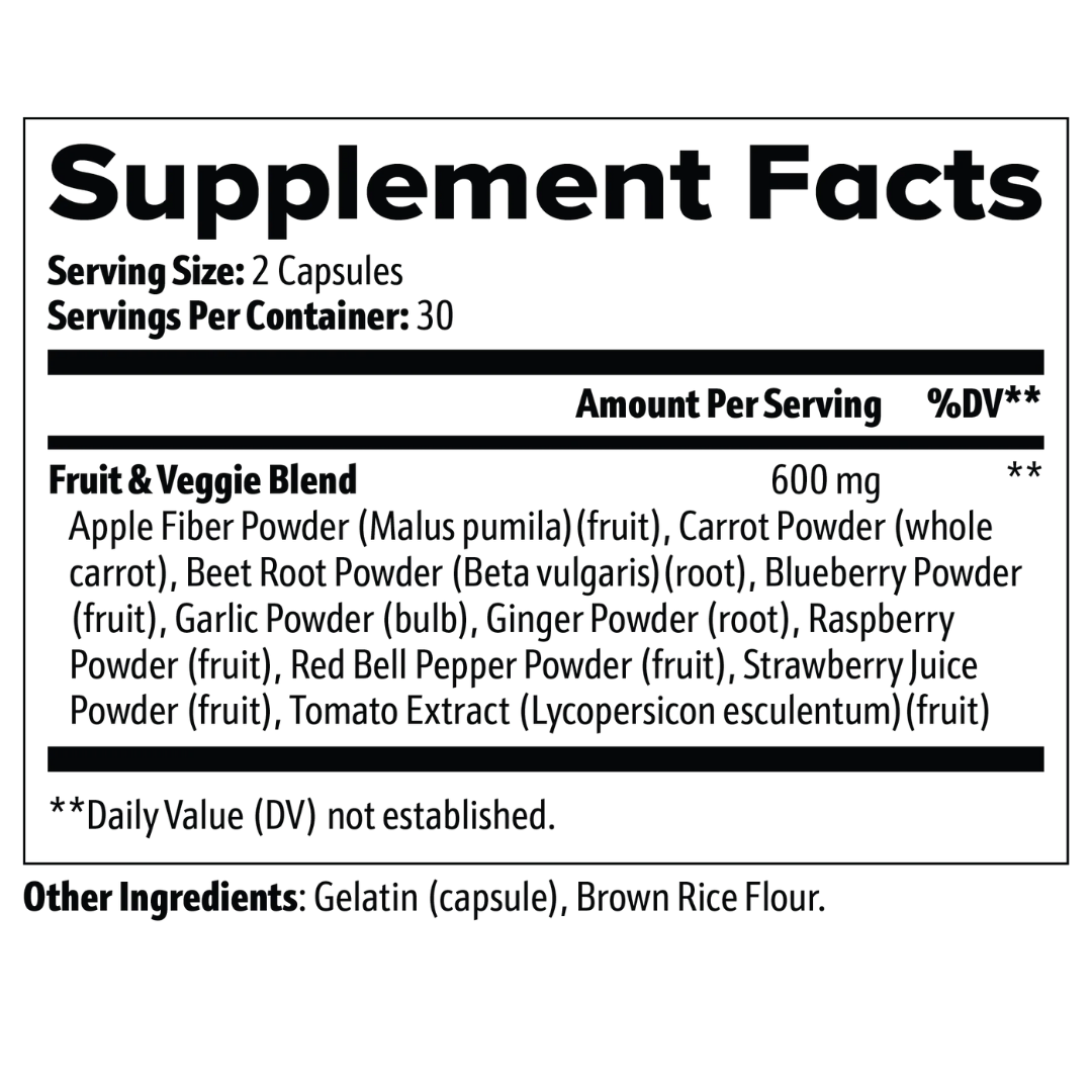 Greens - 60 Capsules