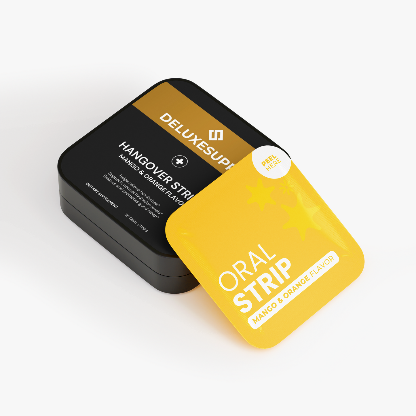 Hangover Strips (Mango-Orange Flavor) - 30 Strips