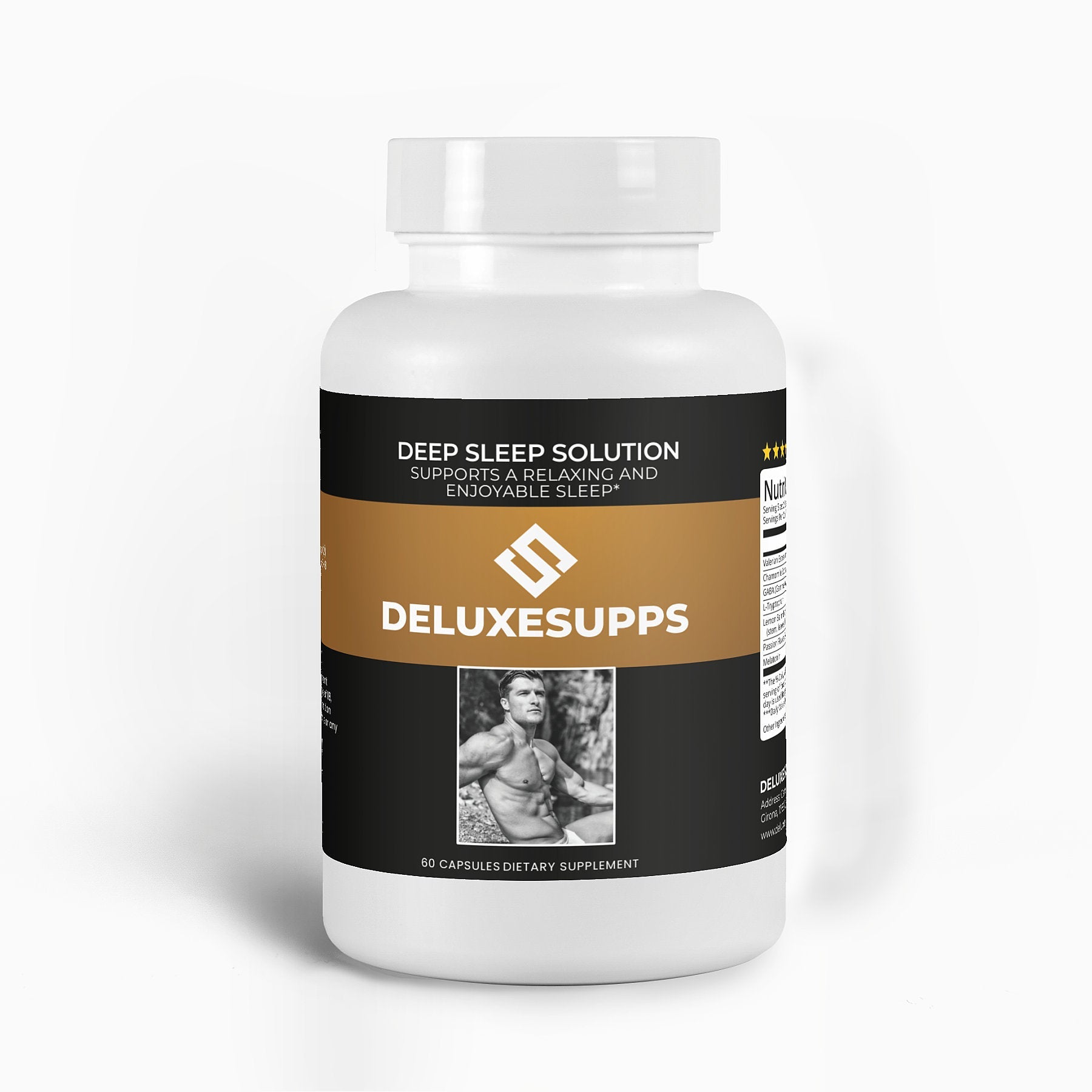 DEEP SLEEP SOLUTION - 60 Capsules - Deluxesupps