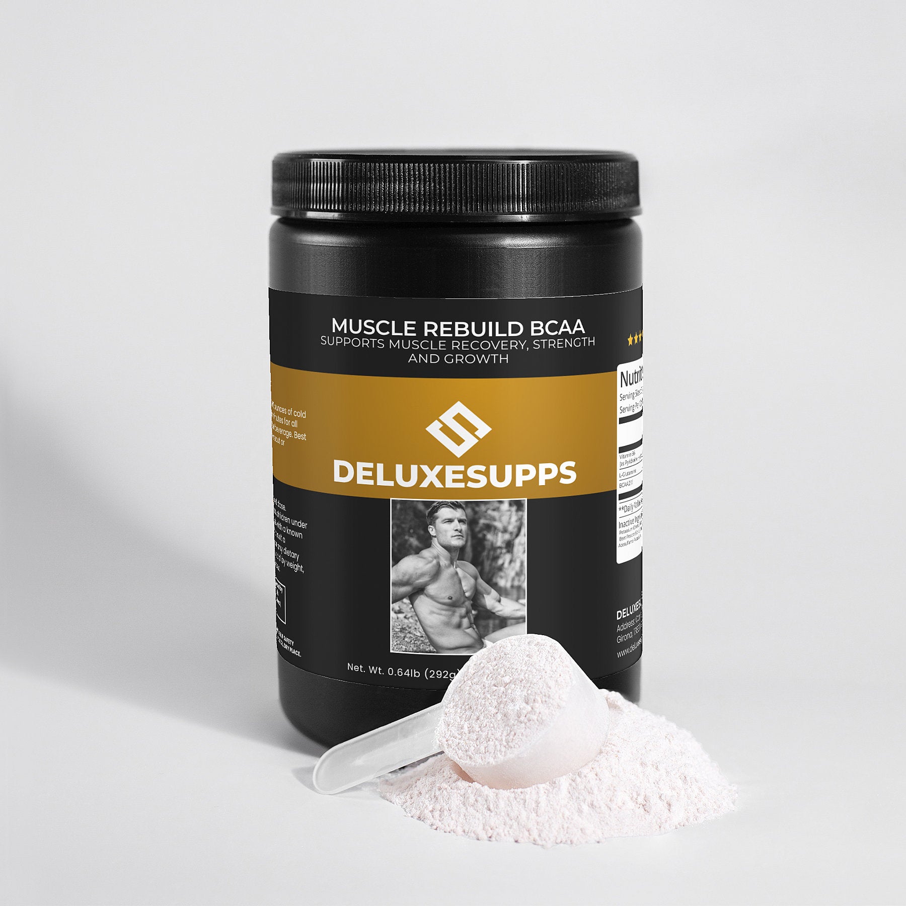 MUSCLE REBUILD BCAA (Honeydew/Watermelon) - 292g - Deluxesupps