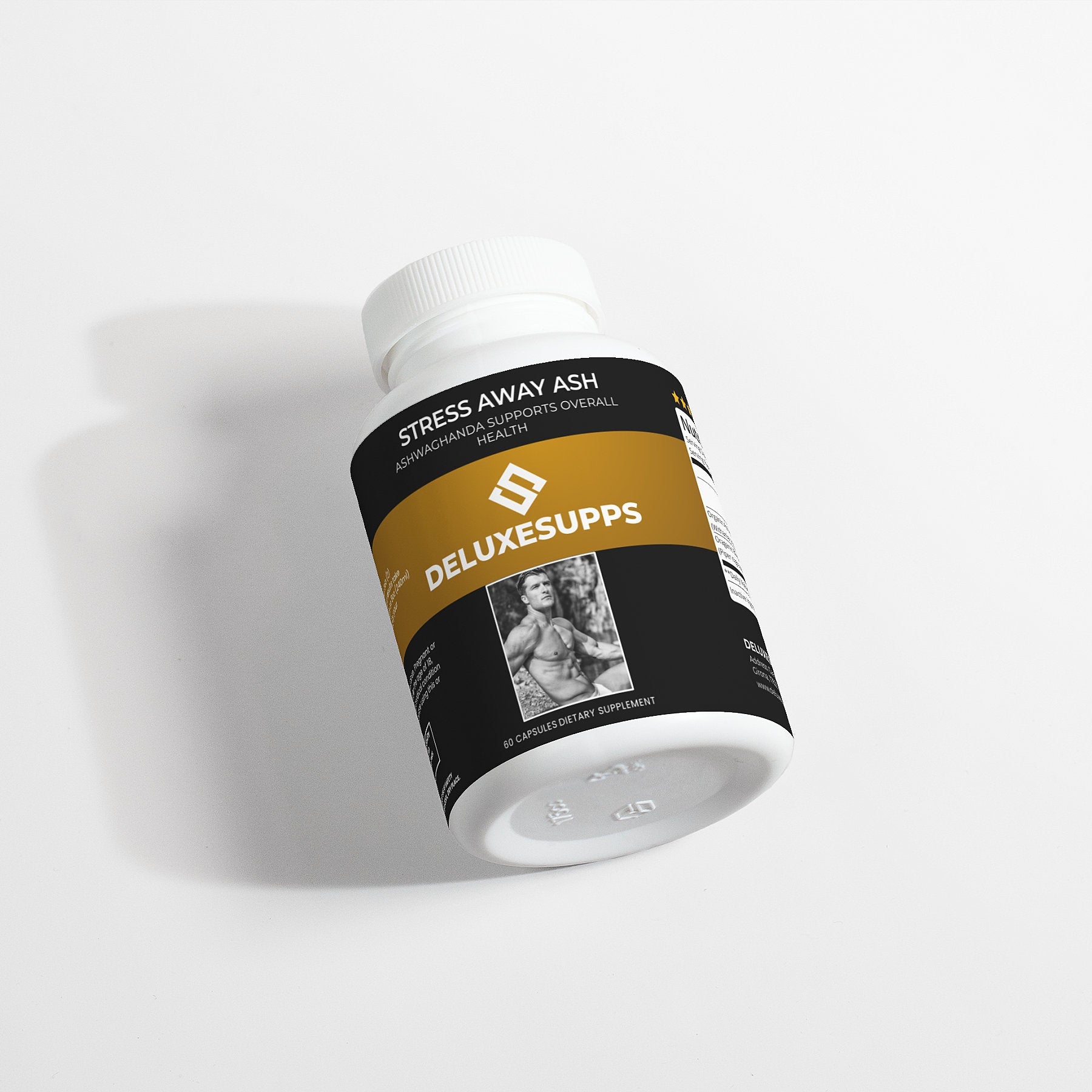 STRESS AWAY ASH - 60 Capsules - Deluxesupps