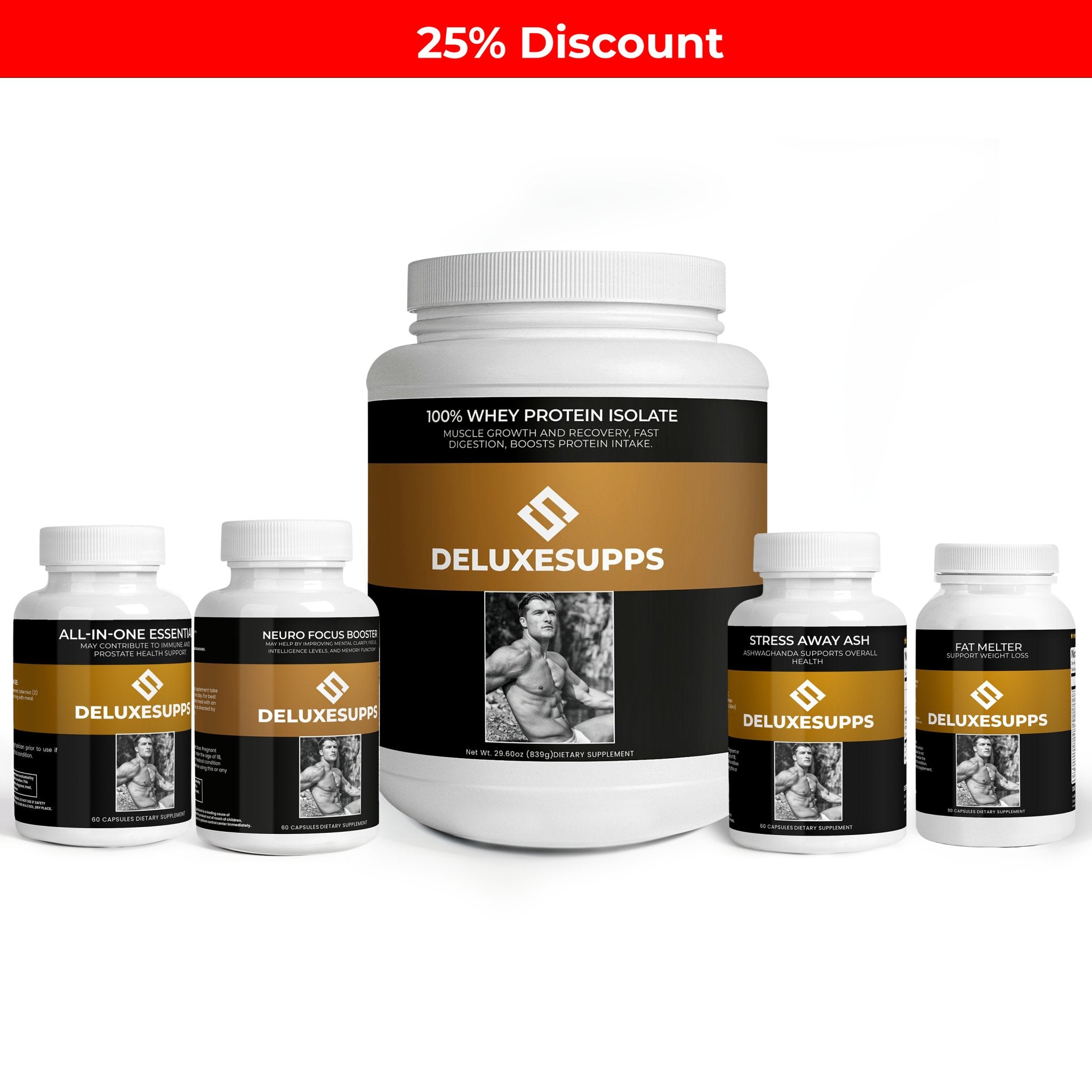 Total Wellness & Performance Pack - Deluxesupps